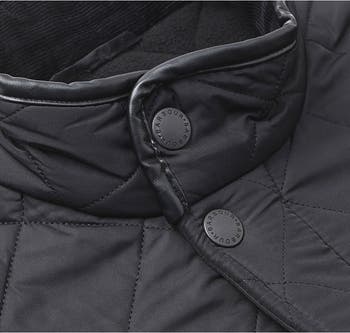 Barbour Black Powell Quilted Jacket