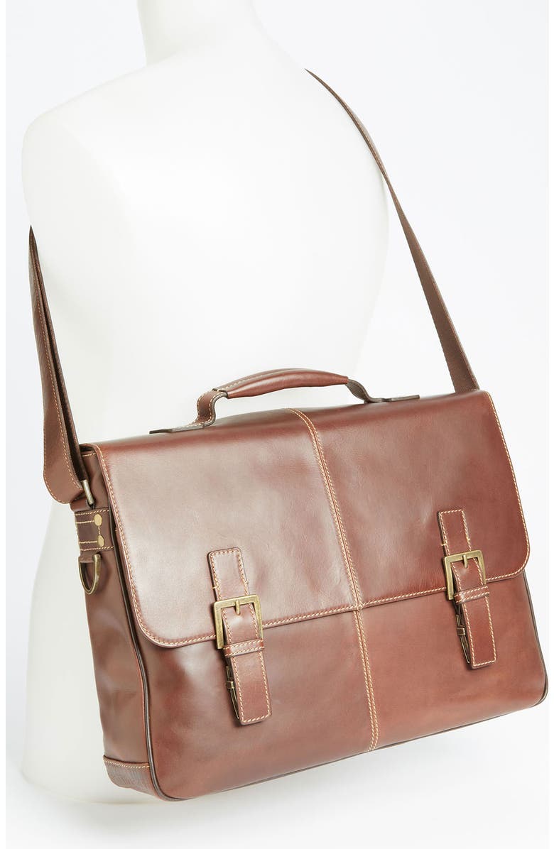 BOCONI Bryant Leather Briefcase, Alternate, color,