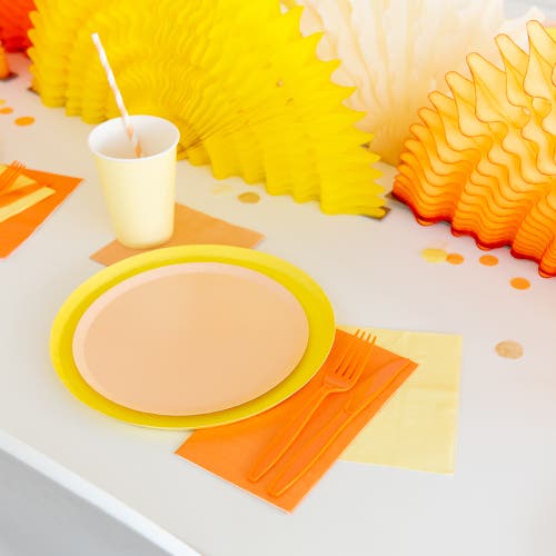 Jollity & Co Shade Collection 12 oz Cups In Lemon