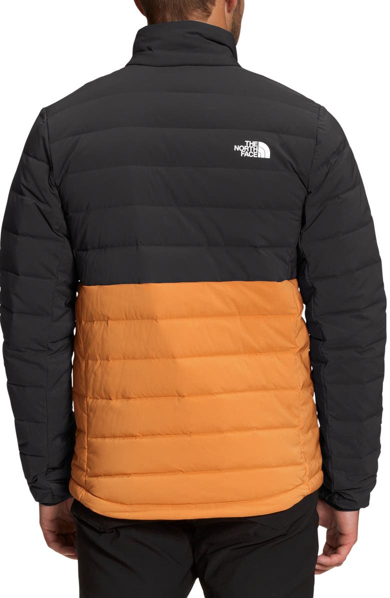 The North Face Belleview Stretch Water Repellent 600-Fill Power Down Puffer Jacket, Alternate, color, 