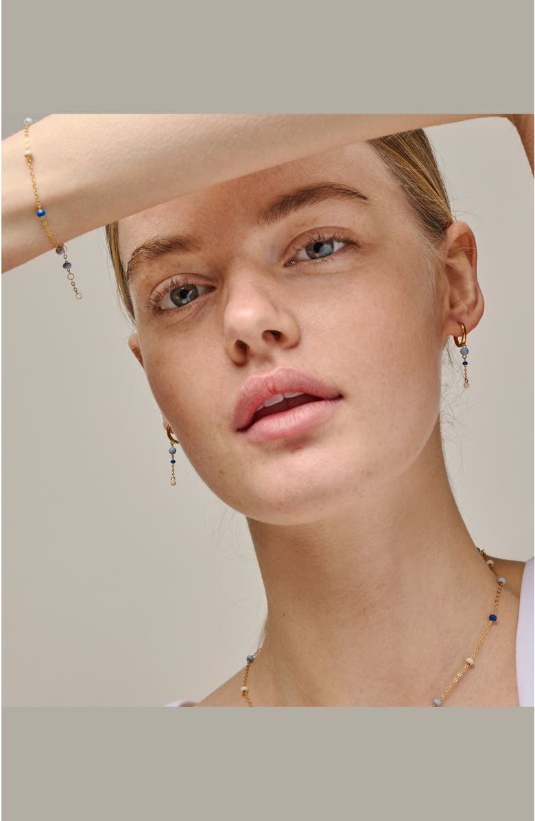 Enamel Copenhagen Lola Bold Necklace, Alternate, color, Marine