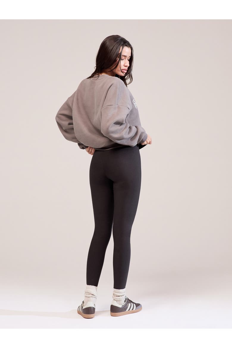 Winter Everyday High Waisted Leggings, Alternate, color, Black Coffee