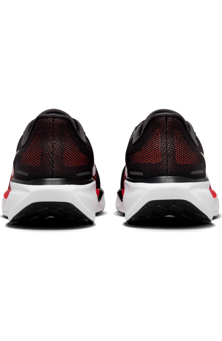 Nike Air Zoom Pegasus 41 Running Shoe, Alternate, color, Black/ Fire Red/ White