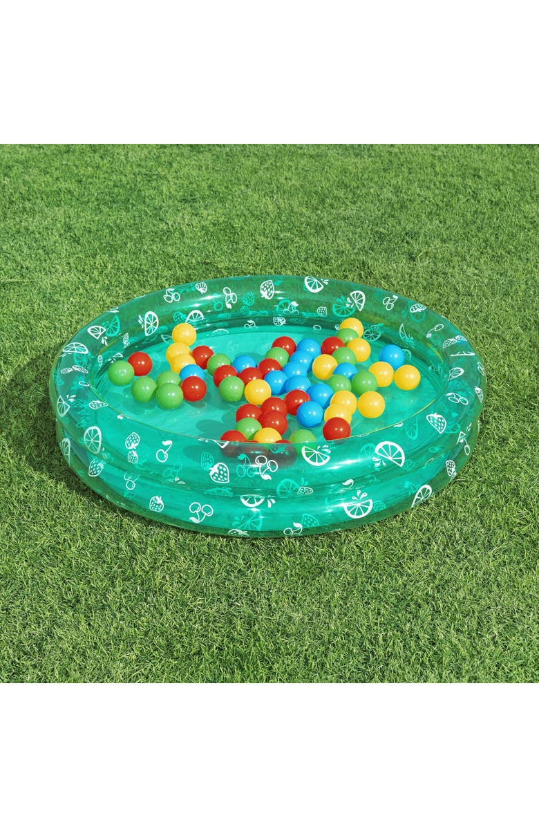 Bestway Inflatable Ball Pit Pool With 50 Colorful Balls, Alternate, color, Multicolored