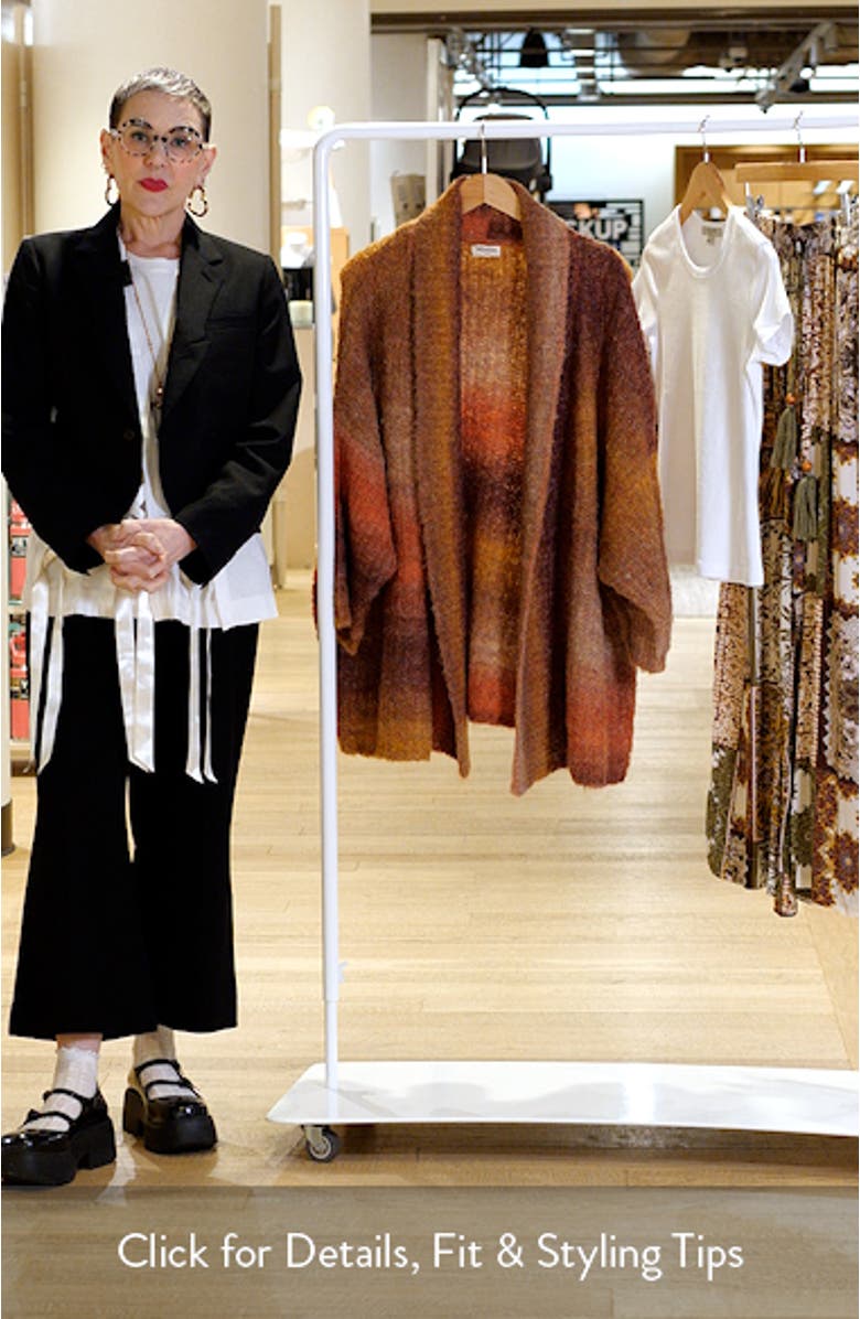 Amara Open Front Cardigan, sales video thumbnail