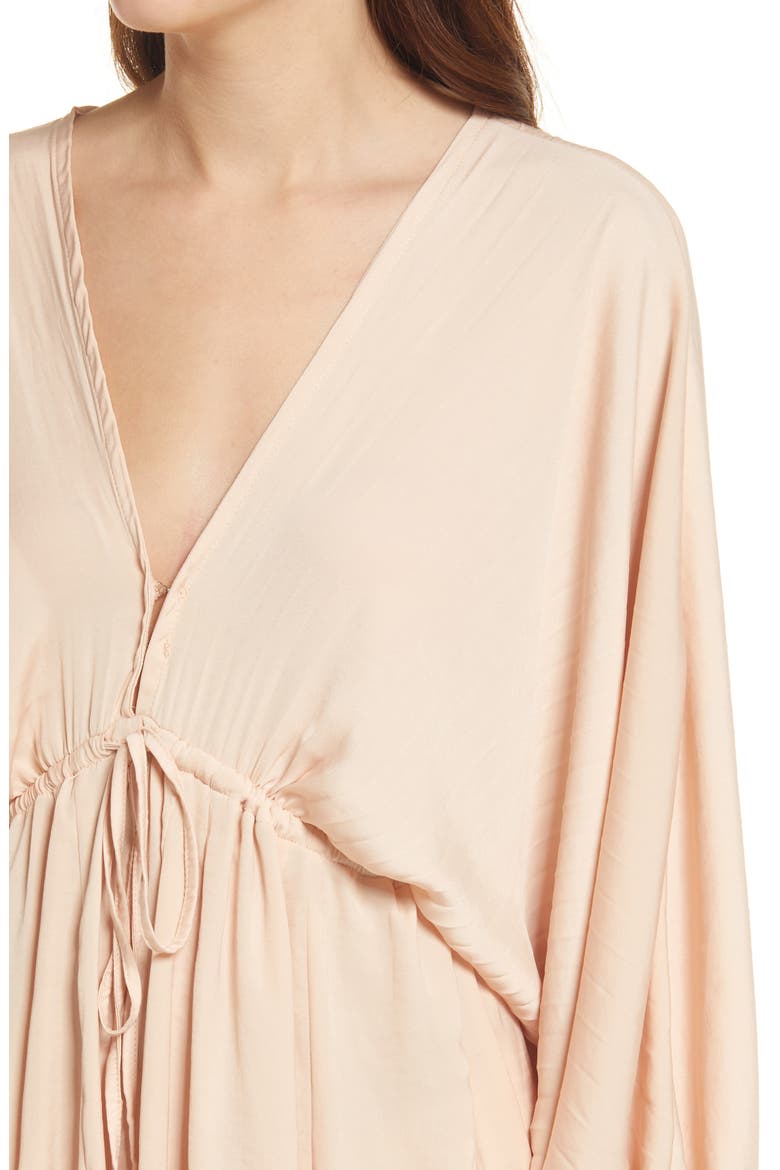 Arzel Long Sleeve Minidress, Alternate, color, CREAM