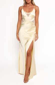 Petal & Pup Solstitce Satin Maxi Dress