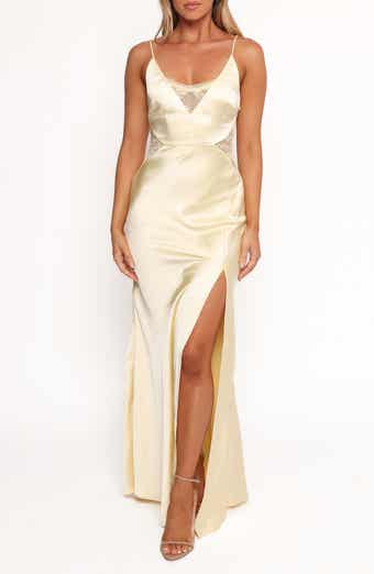 Petal & Pup Solstitce Satin Maxi Dress