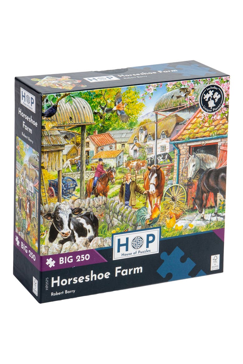 Horseshoe Farm Big250-Piece Jigsaw Puzzle, Main, color, NONE