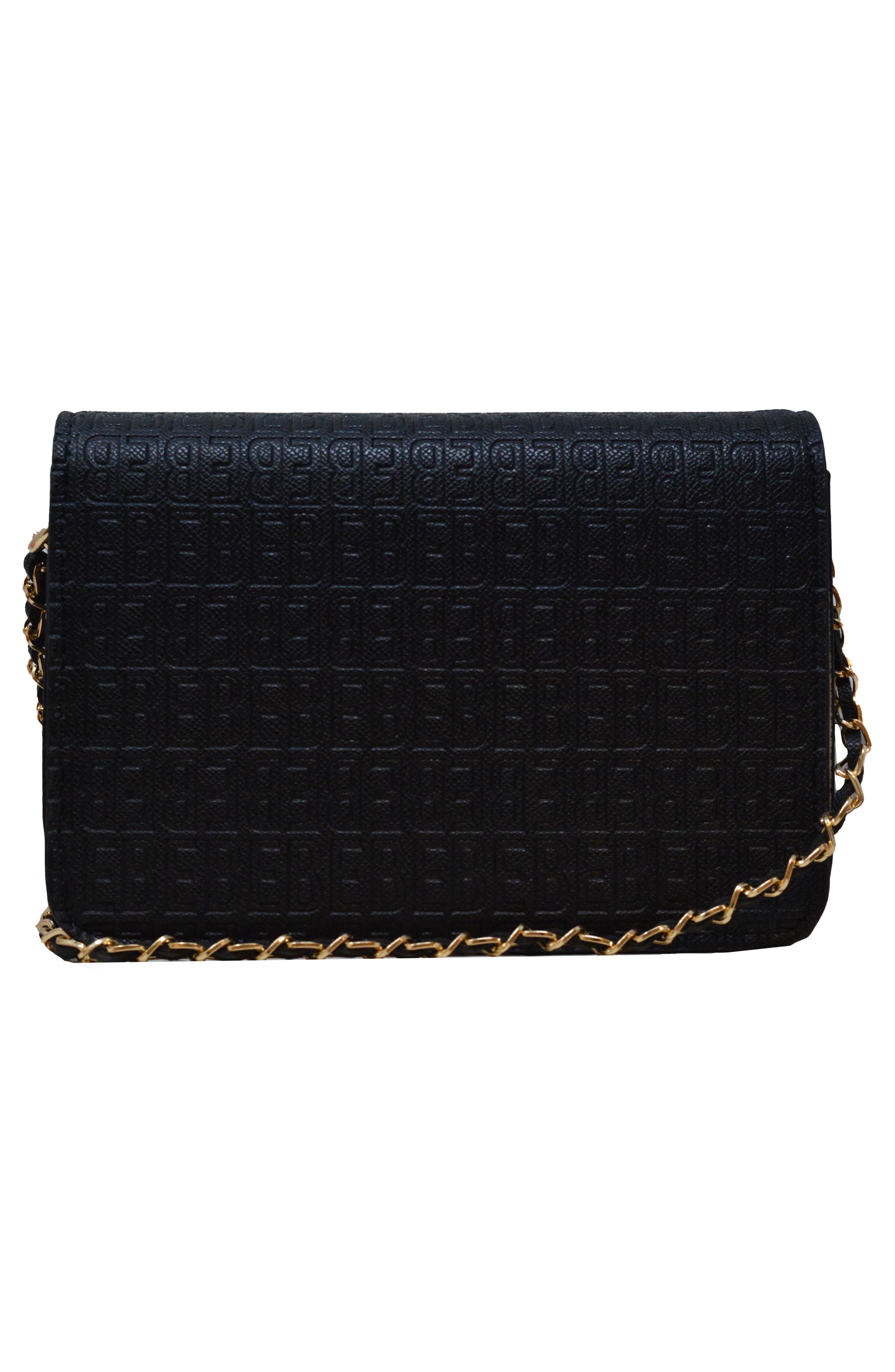 bebe Zuri Flap Shoulder Bag, Alternate, color, 