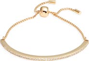 Nordstrom Cubic Zirconia Adjustable Tennis Bracelet