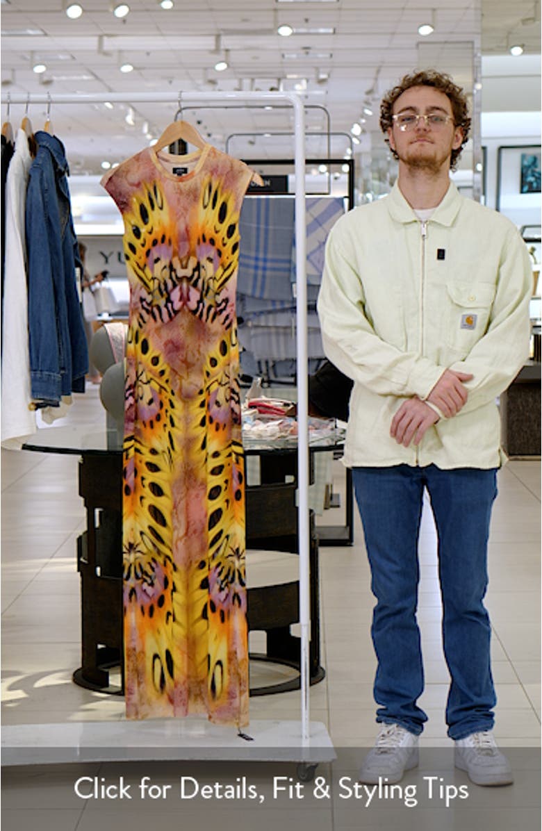 Mylo Print Maxi Dress, sales video thumbnail