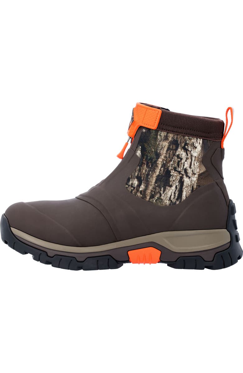 MUCK Men's Mid Zip Ankle Boot, Alternate, color, Brown