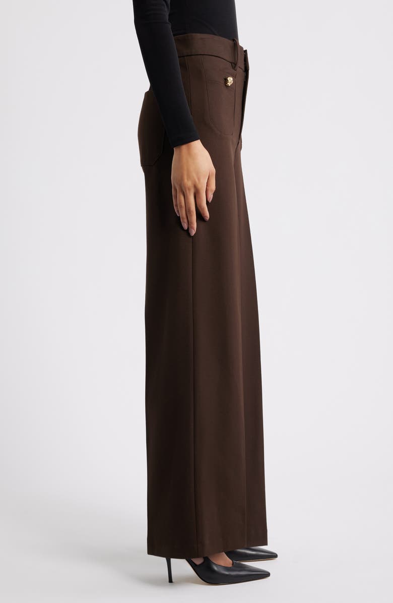 FRAME The Modernist High Waist Wide Leg Pants, Alternate, color, Americano