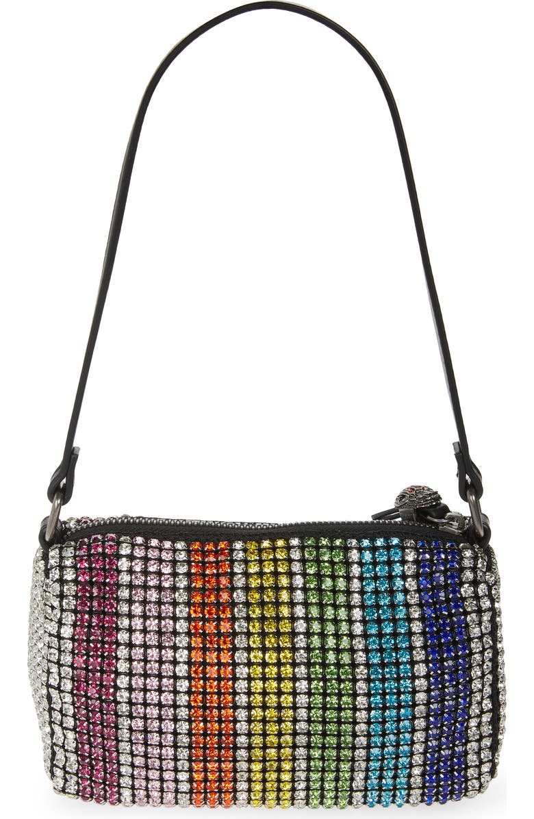 Kurt Geiger London Party Pochette Crystal Shoulder Bag, Alternate, color,