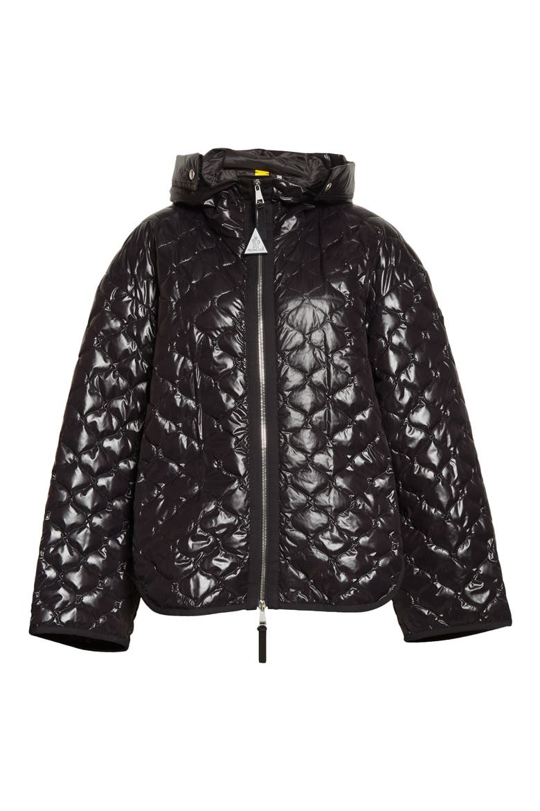 2 Moncler 1952 Wolin Quilted Down Jacket, Alternate, color, BLACK
