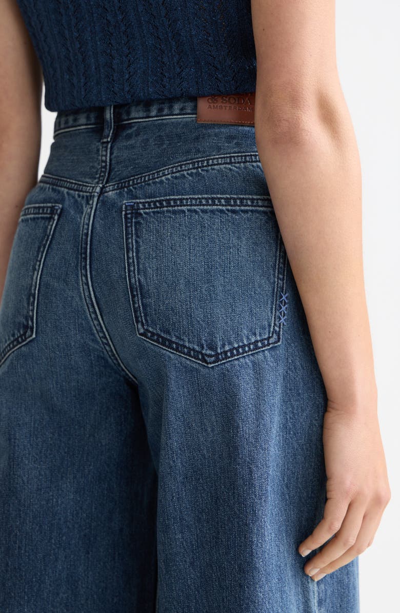 Scotch & Soda The Wave Wide Leg Jeans, Alternate, color, Framework