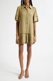 Ramy Brook Tabitha Short Sleeve Shirtdress
