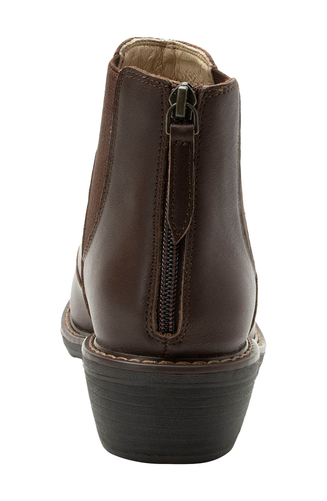 Alegria by PG Lite Meadow Chelsea Boot, Alternate, color, Chocolate