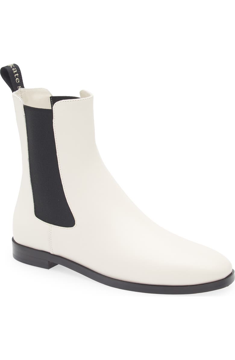 Kate Spade New York knox chelsea boot, Main, color, Cream