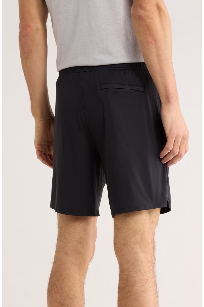 Cloud Track Shorts, Alternate, color, BLACK