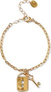 Chan Luu Lock & Key Charm Bracelet