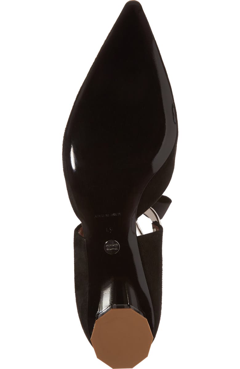 Proenza Schouler Ring Tie Pointy Toe Pump, Alternate, color,