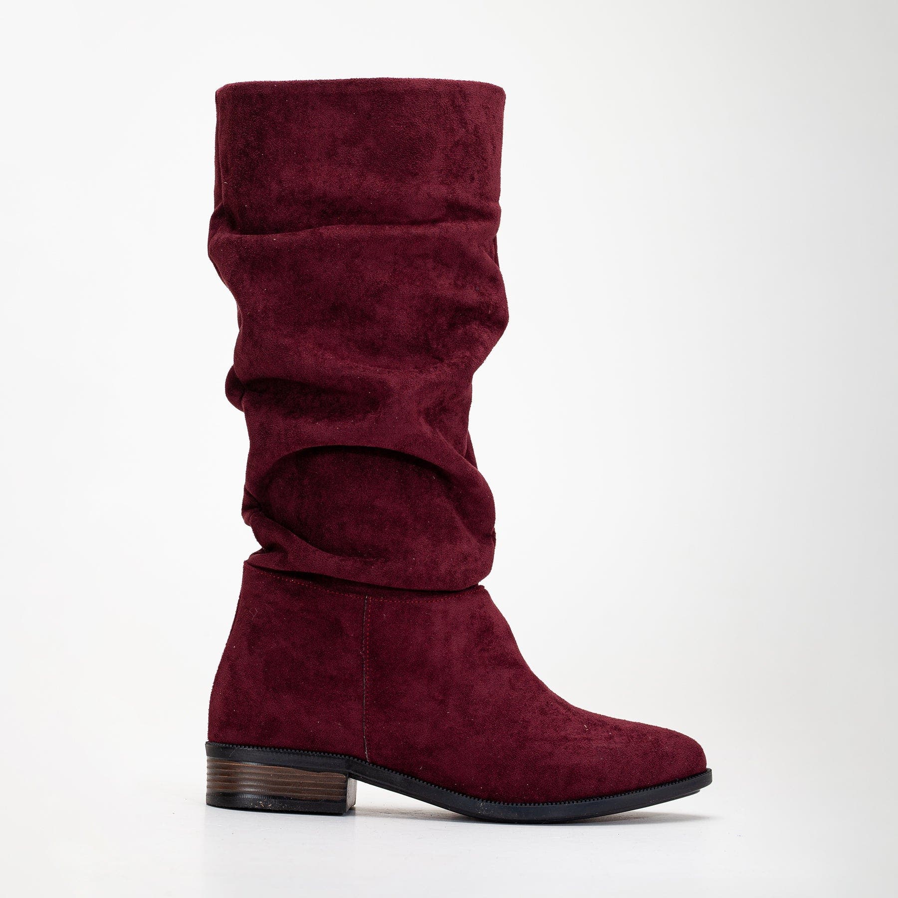  Burgundy Suede