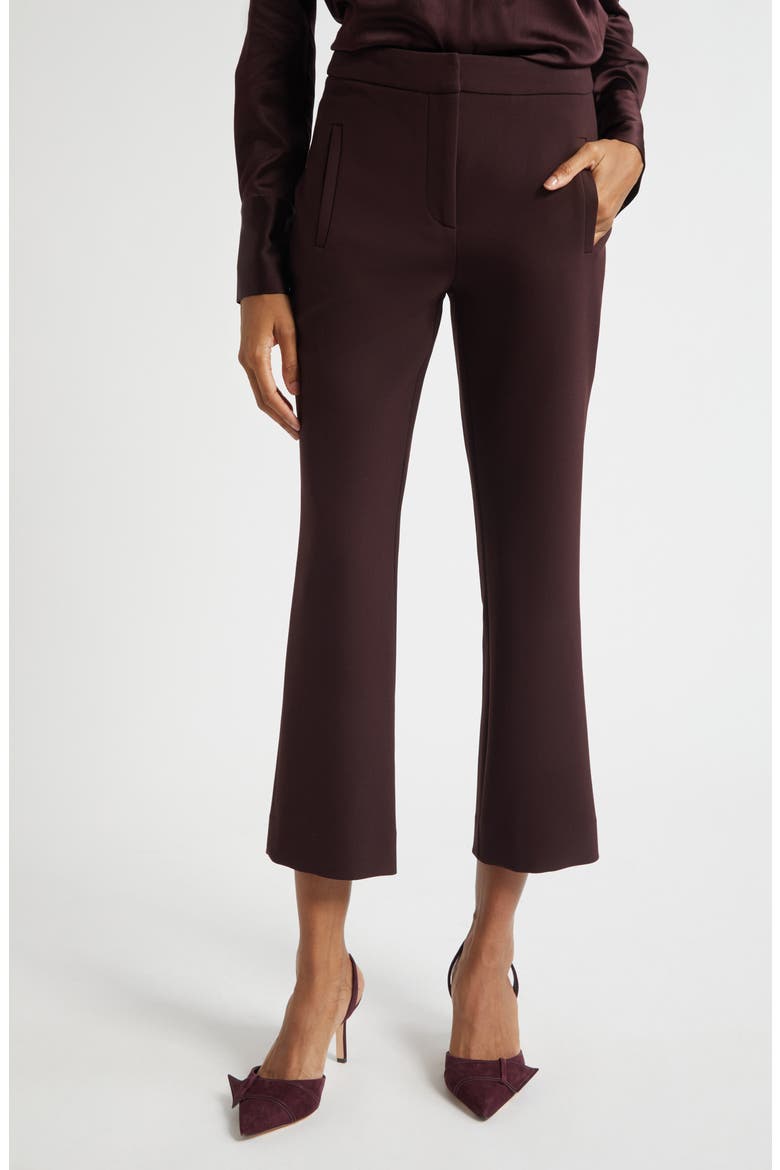 Arte Crop Pants, Main, color, DARK CURRANT