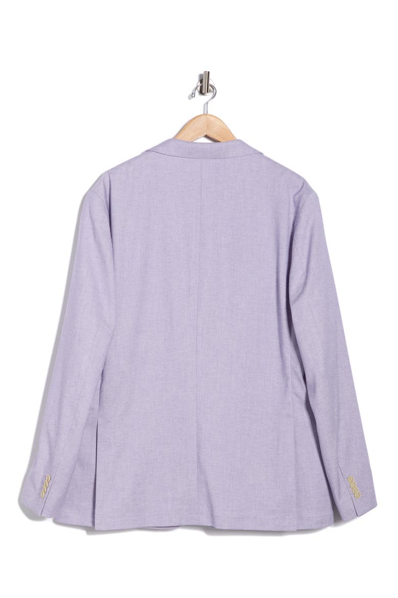 Solid Lino Sport Coat, Alternate, color, LILAC