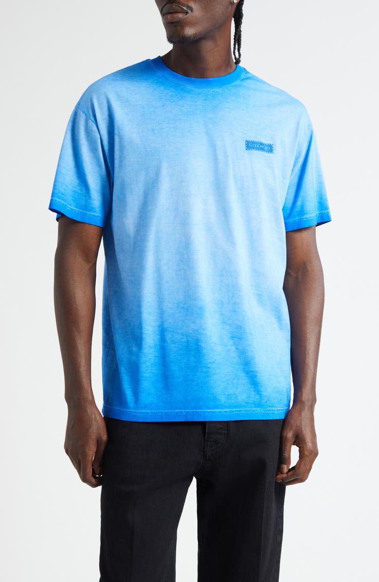 Givenchy Regular Fit Logo T-Shirt, Main, color, Electric Blue