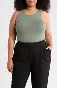 Renee C Fitted Tank Top