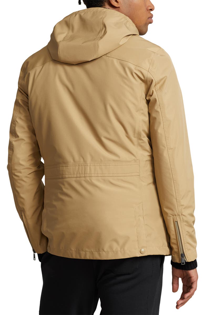 Polo Ralph Lauren Tech Taffeta Combat Sport Coat, Alternate, color, Rl Khaki