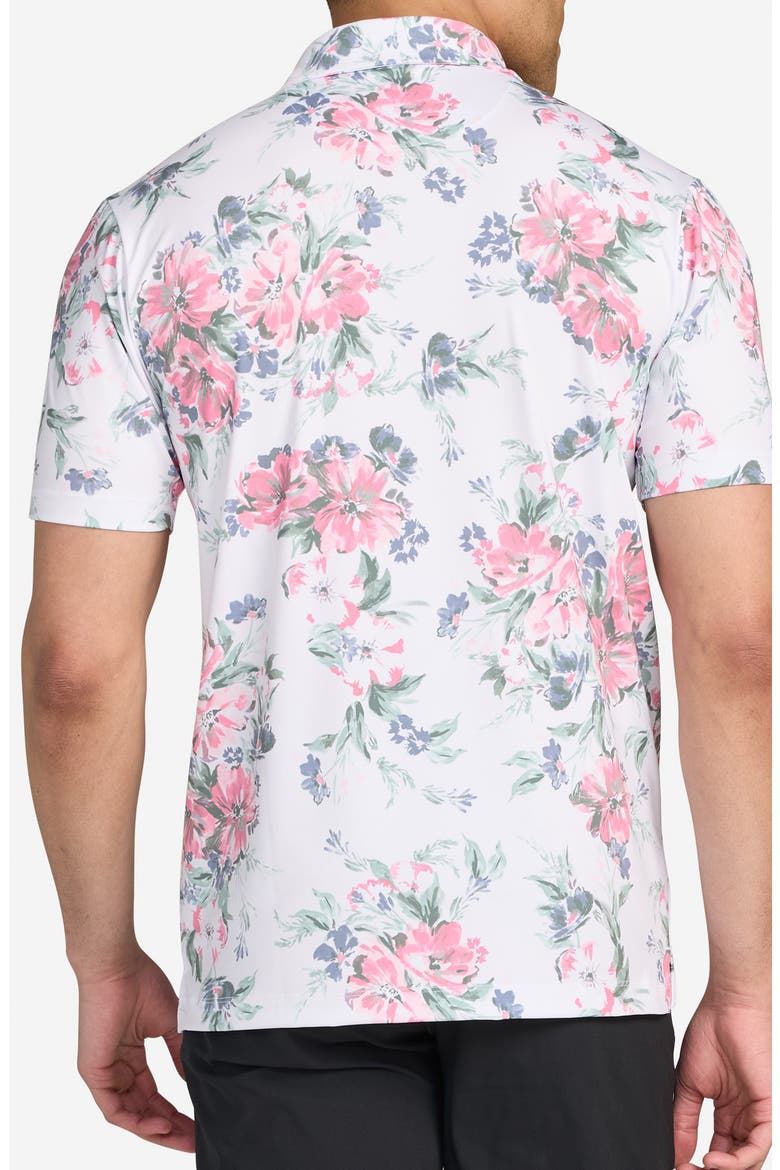 Core Spring Showers Floral Performance Golf Polo, Alternate, color, SPRING SHOWERS