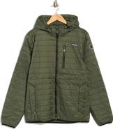 Hurley Balsami Quilted Nylon Hooded Jacket