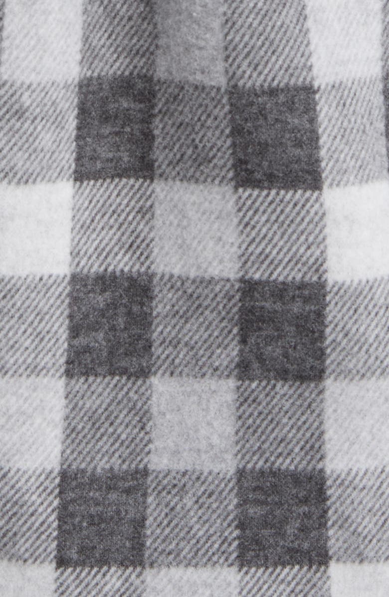 beachlunchlounge Plaid Jacquard Knit Shacket, Alternate, color,