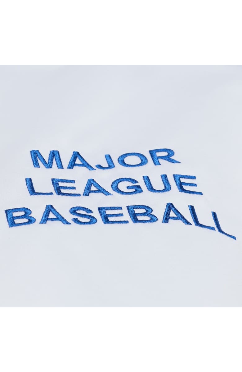 Mitchell & Ness Men's Mitchell & Ness White Chicago Cubs Cooperstown Collection Arctic Lightweight Satin Full-Snap Jacket, Alternate, color, White