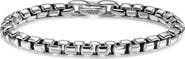 David Yurman Men's Box Chain Bracelet in Sterling Silver, 7.3mm