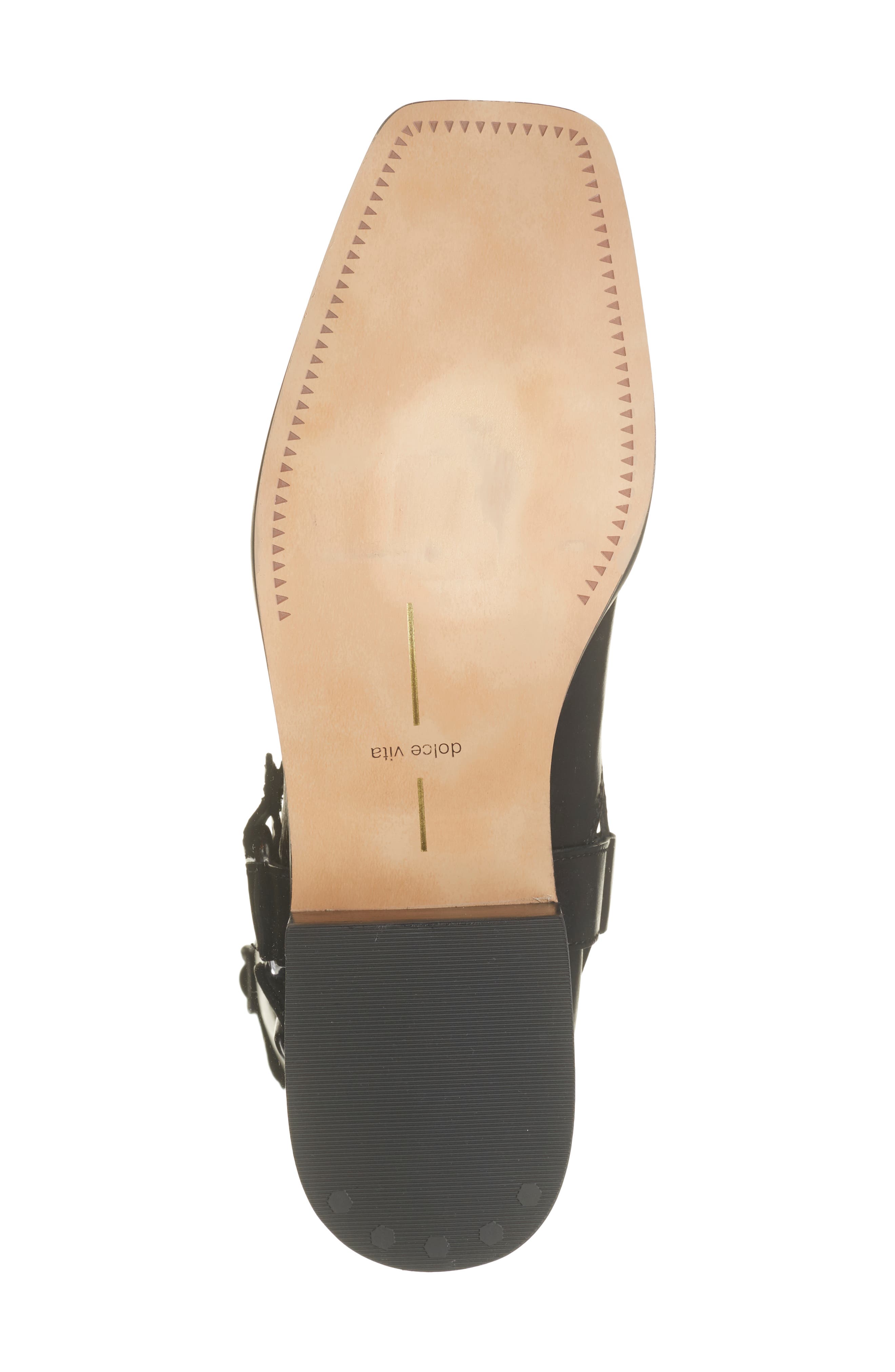 Dolce Vita Evi Leather Moto Boot, Alternate, color, 