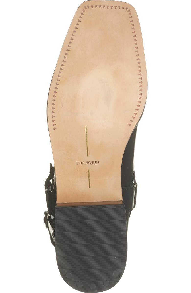 Dolce Vita Evi Leather Moto Boot, Alternate, color,