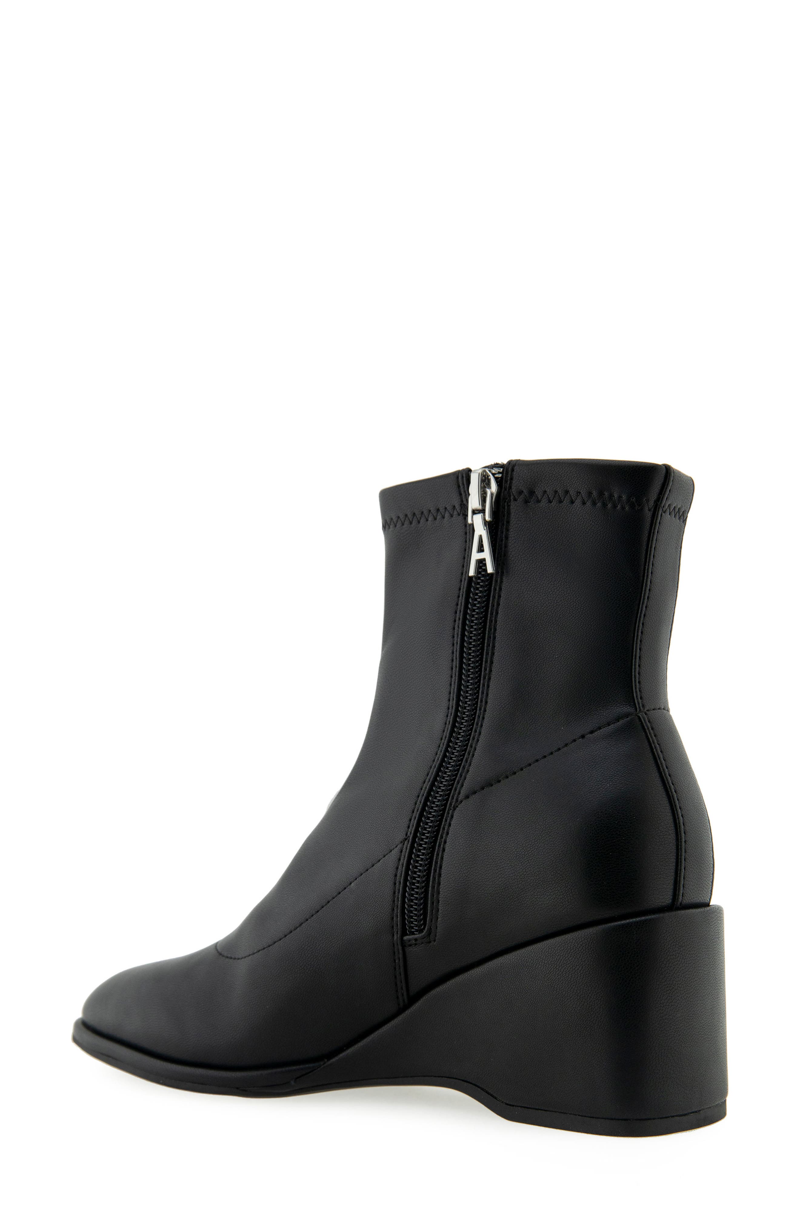 Aerosoles Anouk Block Heel Pump, Alternate, color, 794 Black Pu