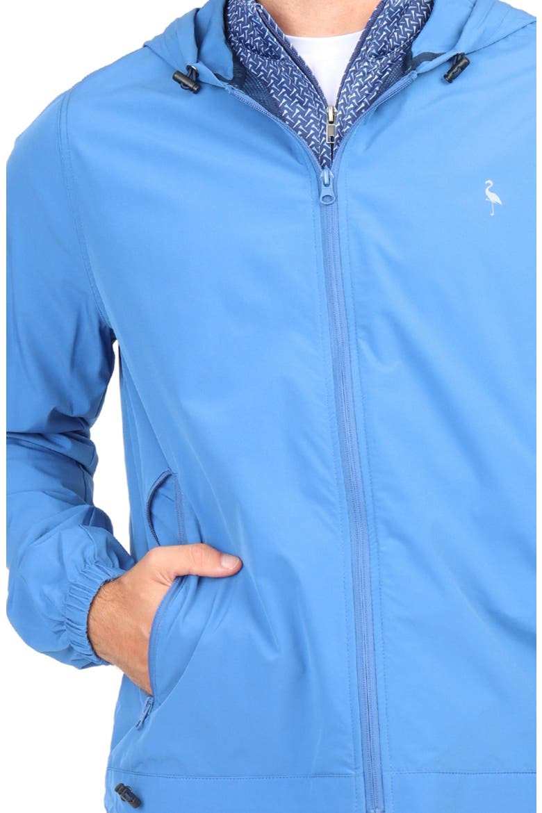 Hooded Golf Performance Jacket, Alternate, color, BLUE