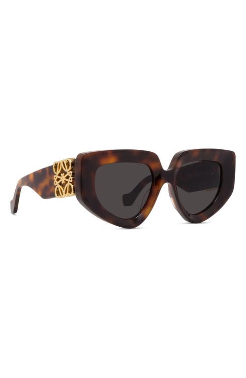 LOEWE LOEWE ANAGRAM 51MM GEOMETRIC SUNGLASSES