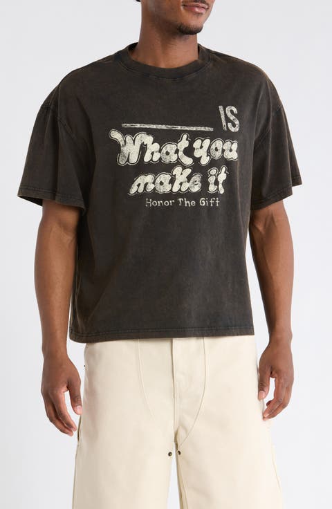 What You Make It Cotton Graphic T-Shirt