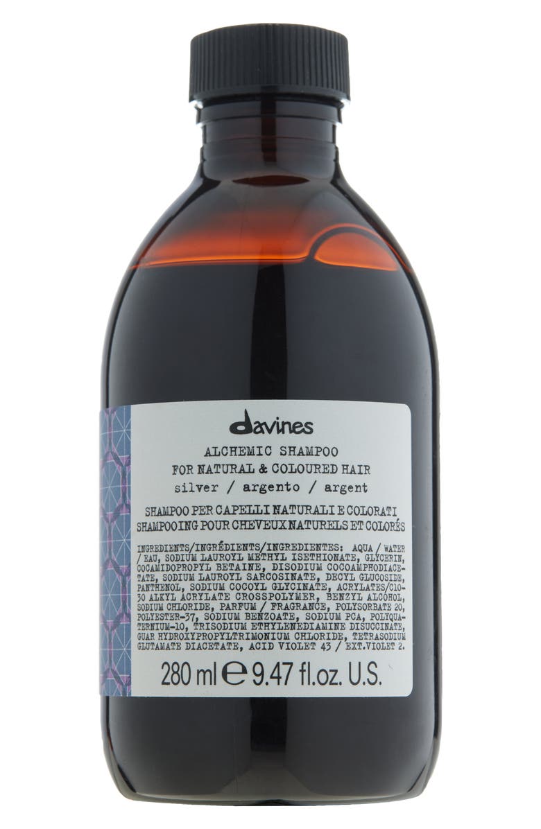 Davines Alchemic Shampoo for Silver Tones, Main, color, 