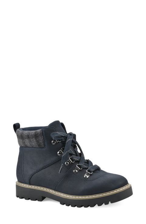 Connie Lace-up Lug Sole Boot
