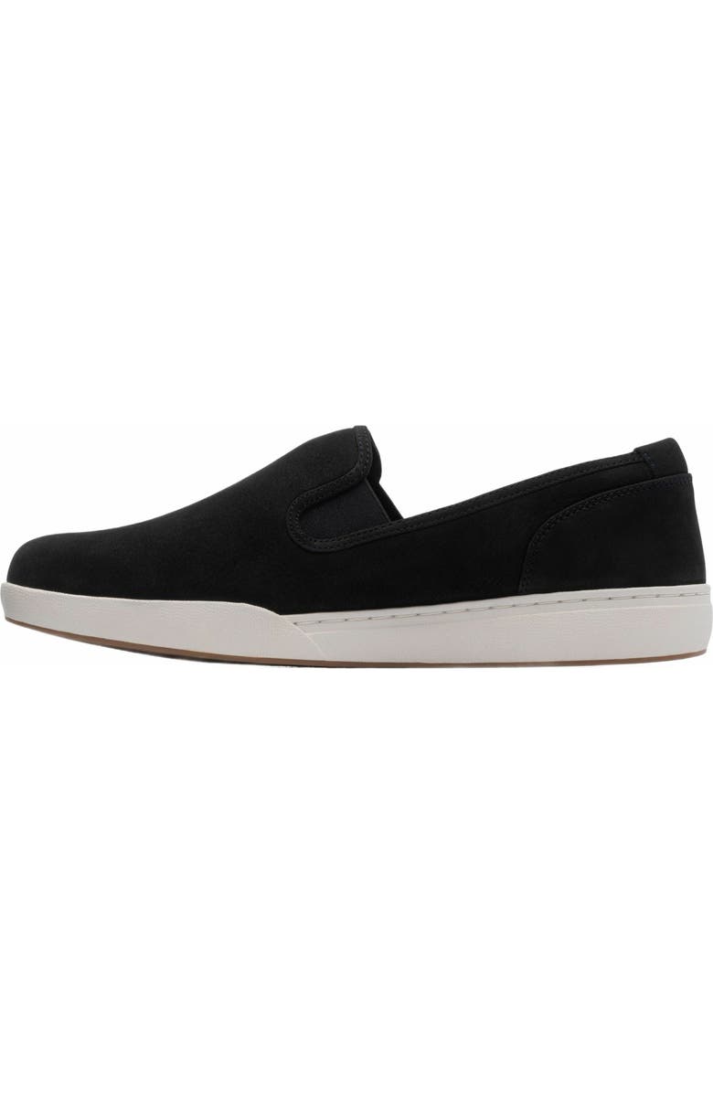 ABEO Encore Slip On Sneaker, Alternate, color, Black Leather - Regular