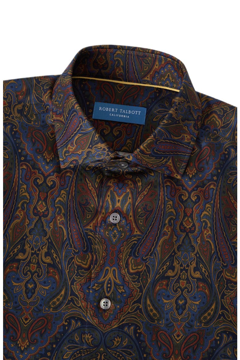 Reynolds Printed Shirt, Alternate, color, Blue Multi