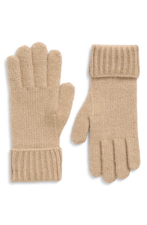 Ribbed Cuff Gloves
