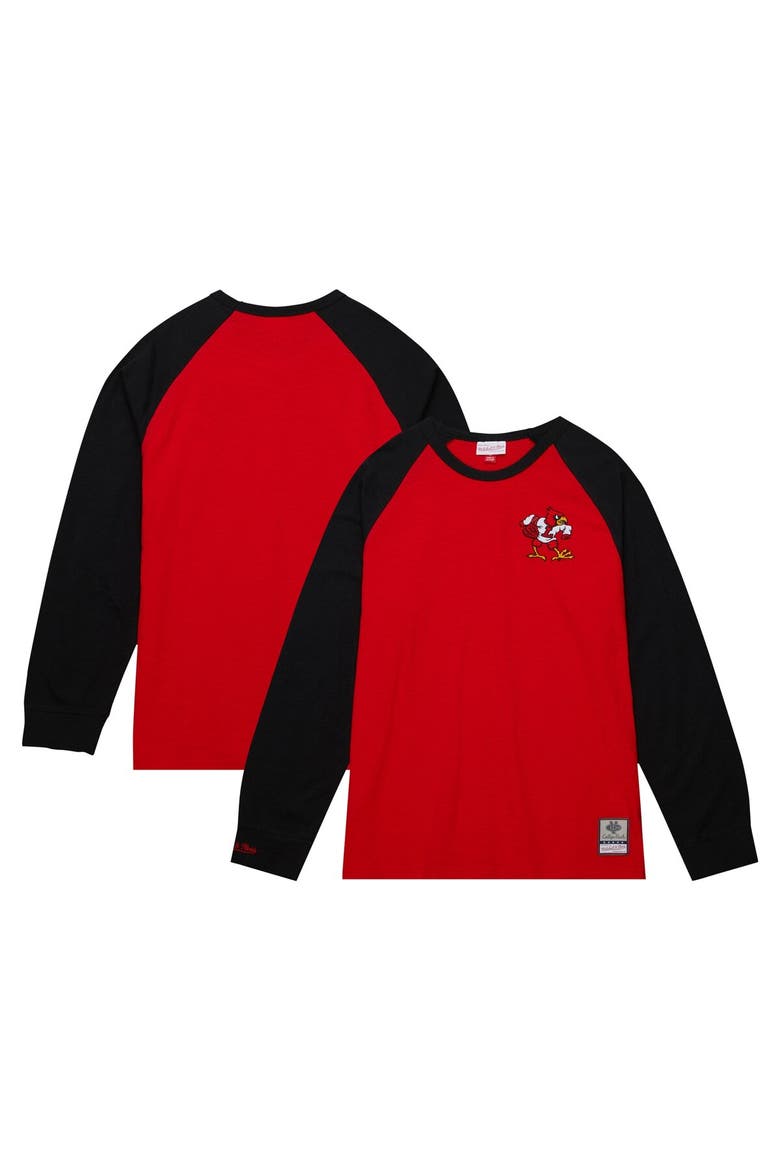 Mitchell & Ness Men's Mitchell & Ness Red Louisville Cardinals ...
